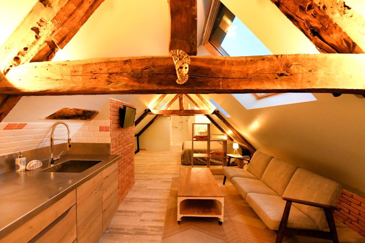 Ferienwohnung Loft Sous Les Combles - Loft Under The Rafter Rodez Exterior foto